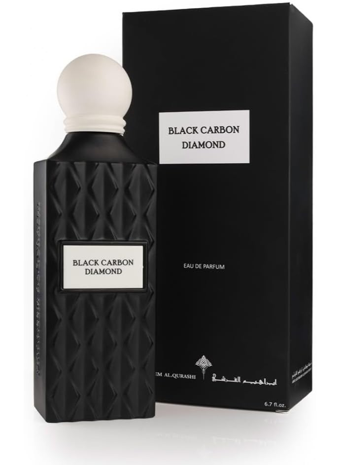 IBRAHIM ALQURASHI IBRAHIM Al QURASHI Black Carbon Diamond 200 ML - Image 2